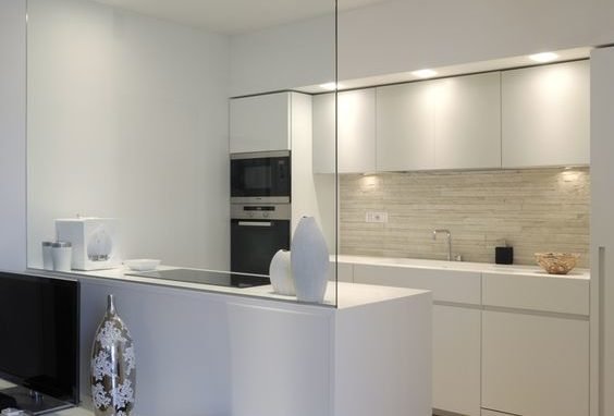 Perete sticla securizata bucatarie