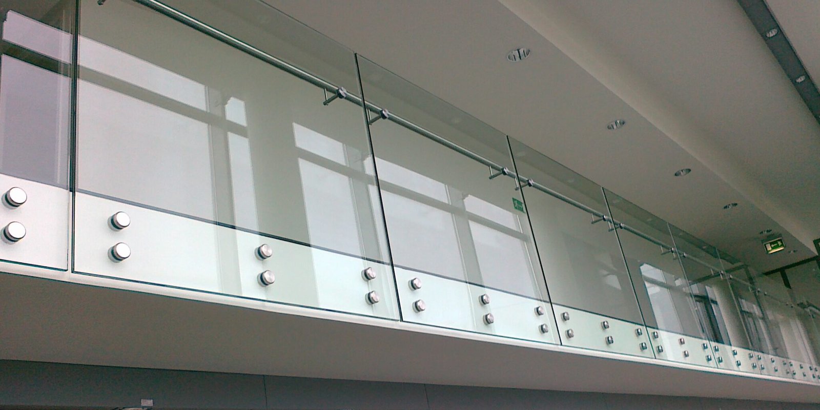 balustrada sticla securizata