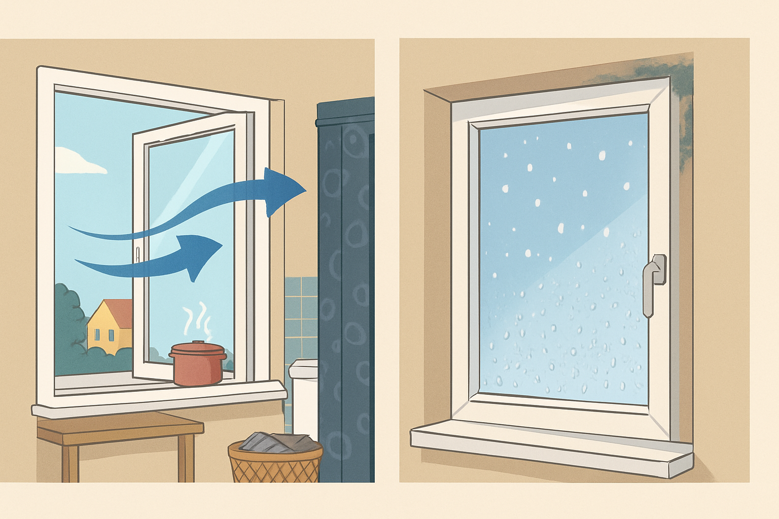 aerisire geam termopan